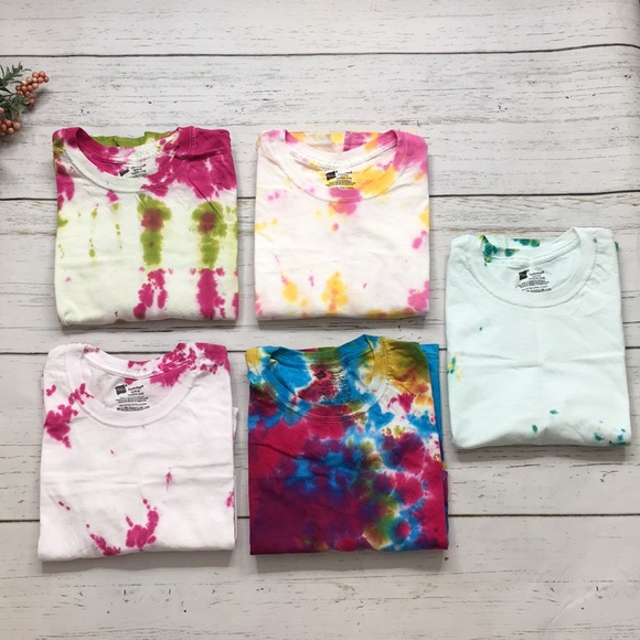 Tops - 5 Tye Dye Tshirt Bundle
